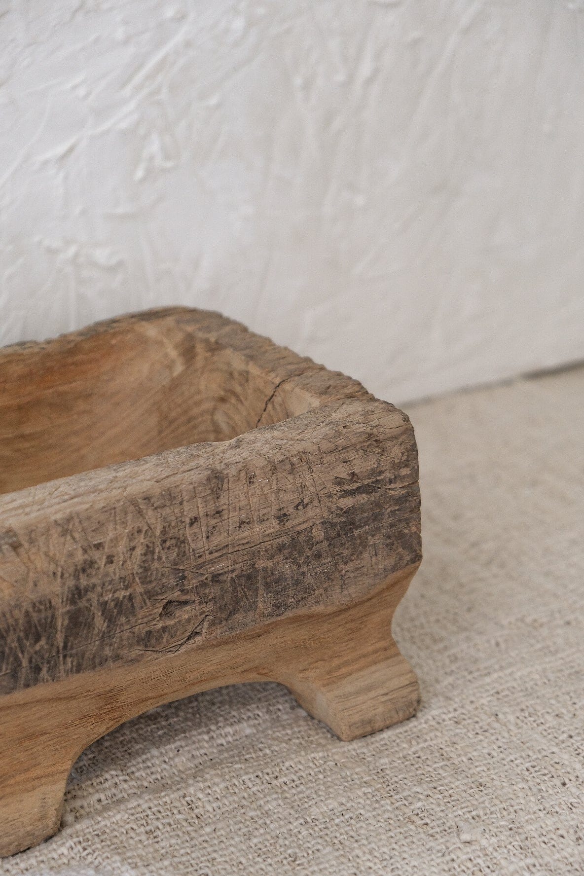 Betel Solid Teak Tray No°1 Vase Twenty Third by Deanne