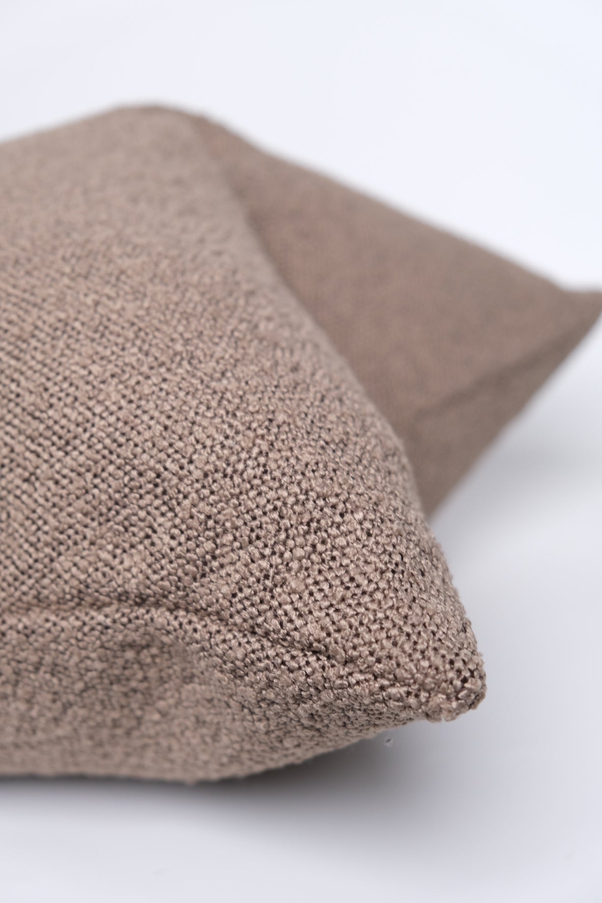 Boucle Pillow: Mud Classics Twenty Third by Deanne