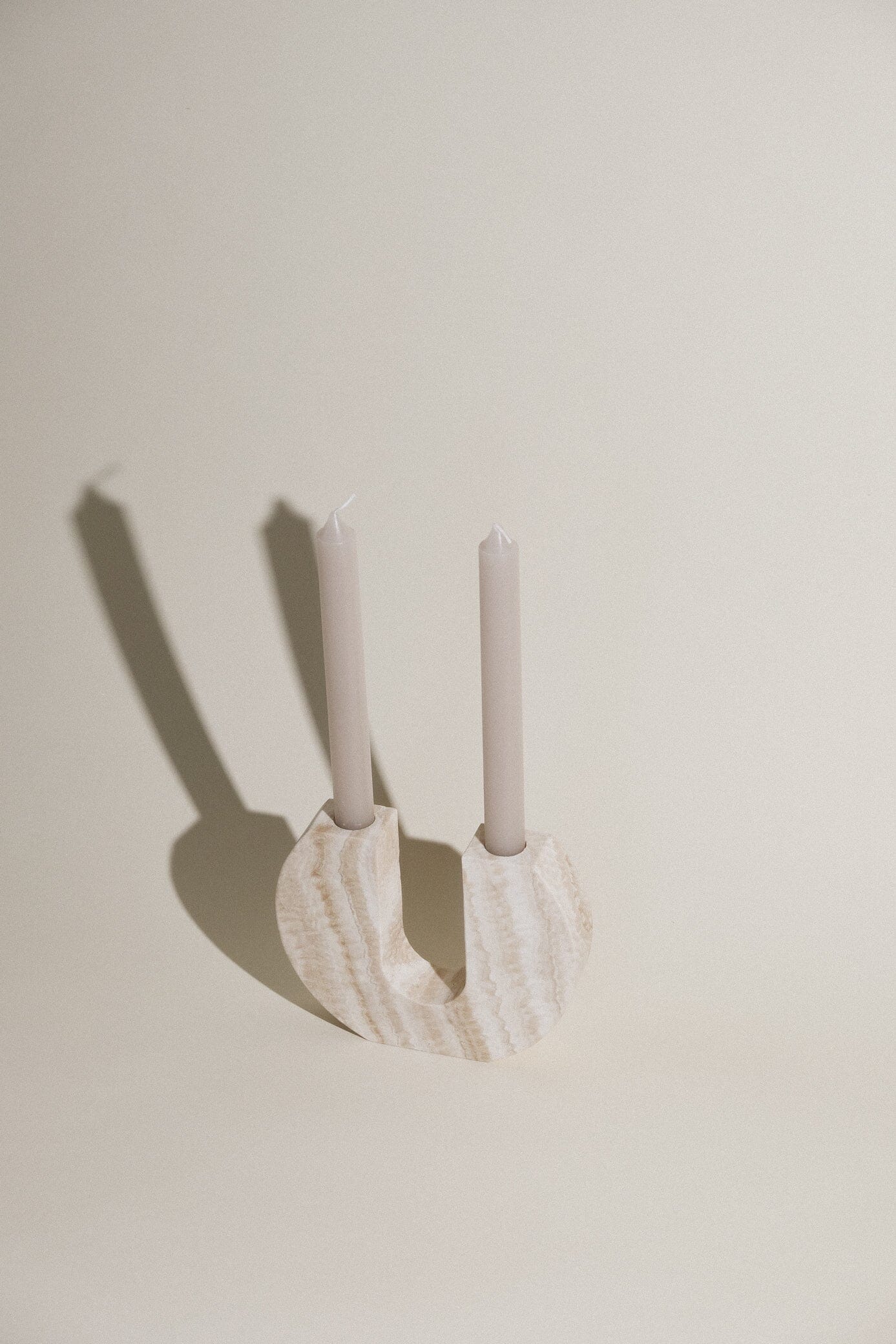 Una Candle Holder Stone Candle Holder Twenty Third by Deanne