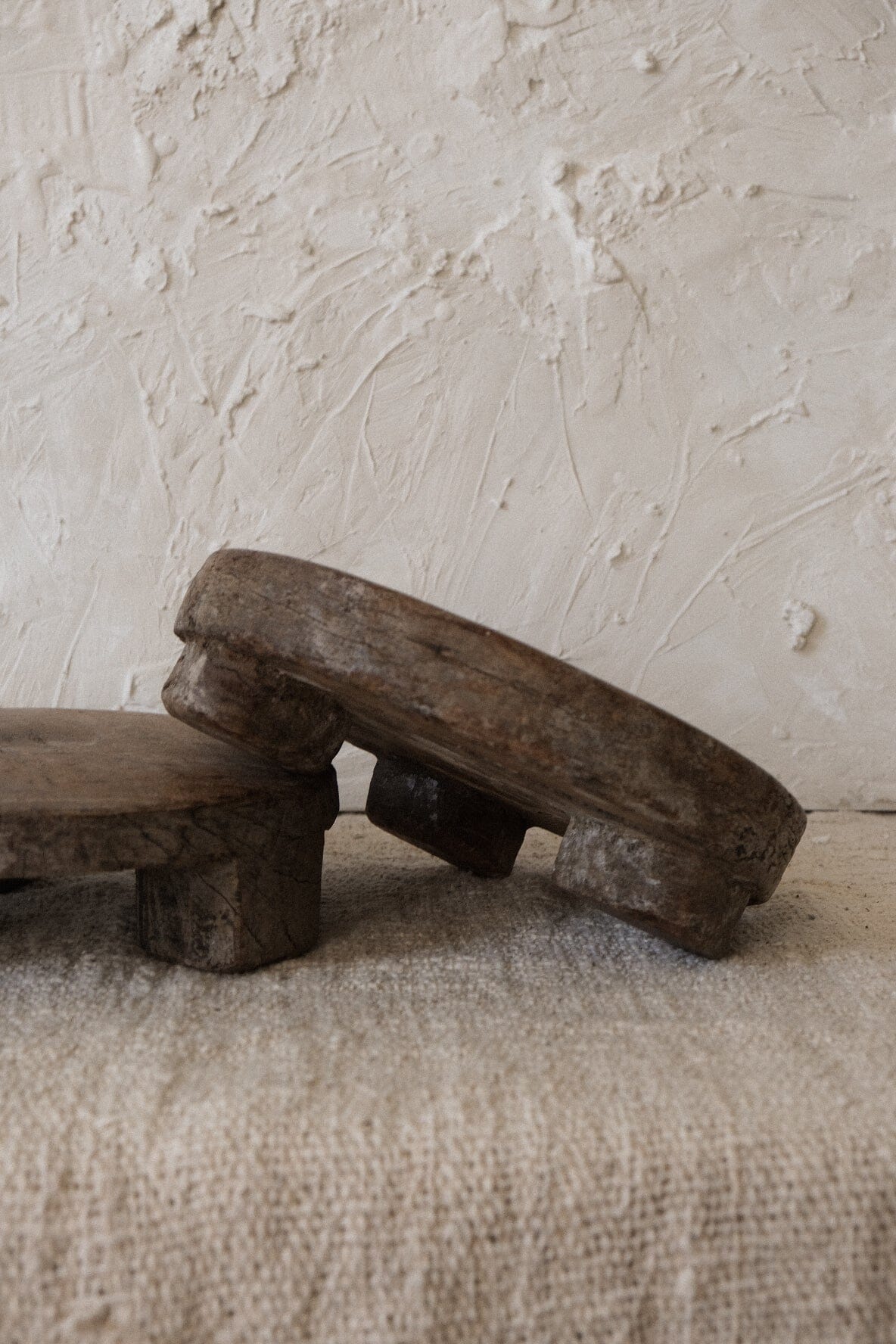 Vintage Chapati Board Vase Twenty Third by Deanne