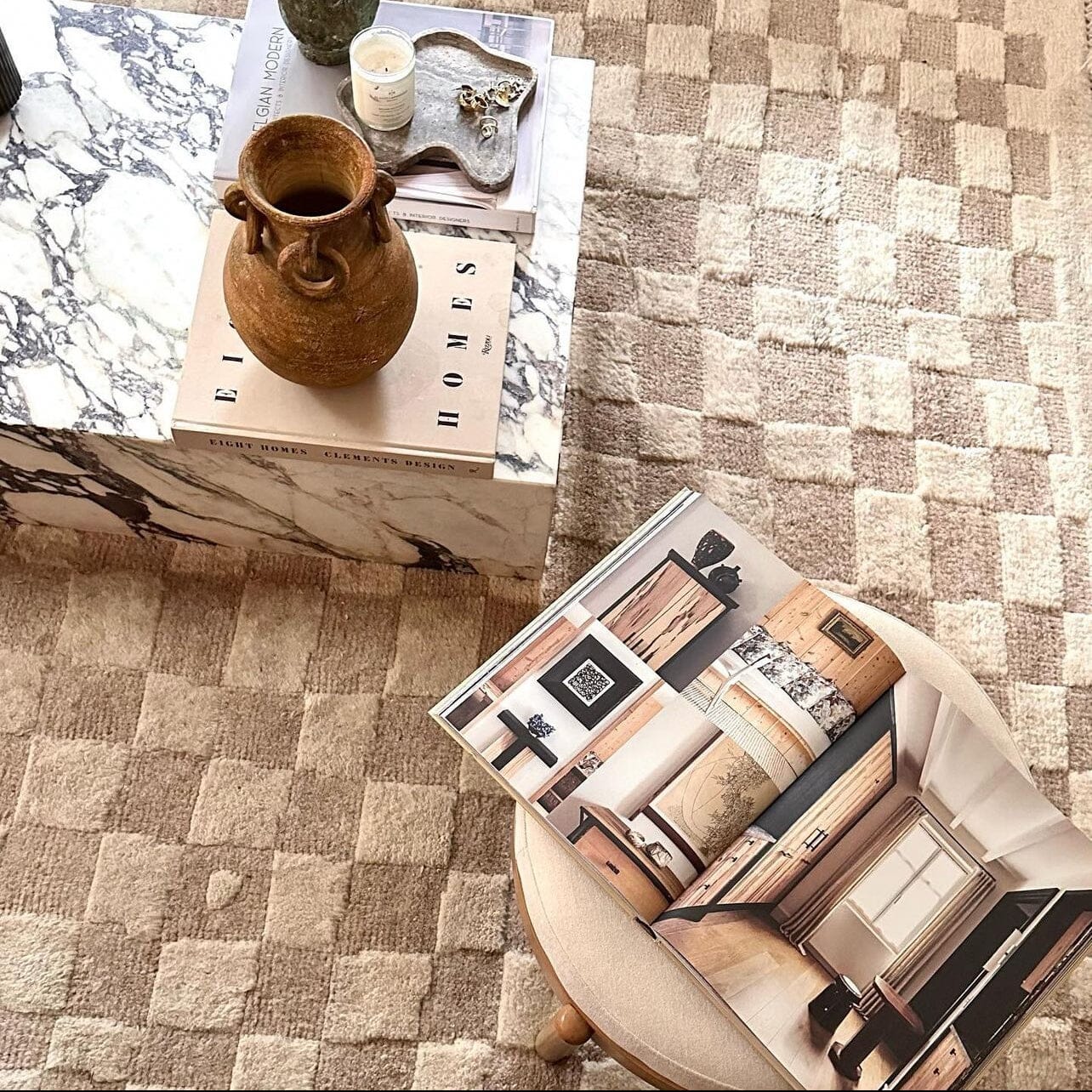 Wave Travertine Tray Stone Tray Twenty Third by Deanne