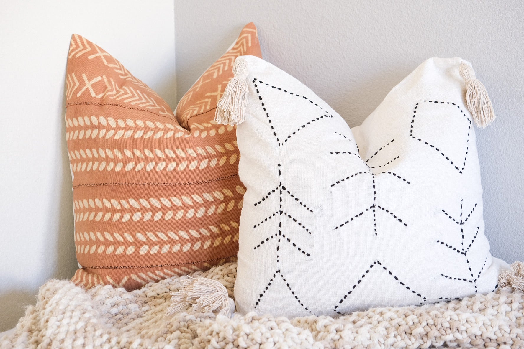 Alika Mudcloth Pillow Classics Twenty Third by Deanne