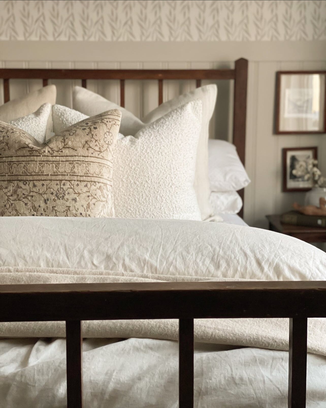 Boucle Pillow: Bone Classics Twenty Third by Deanne