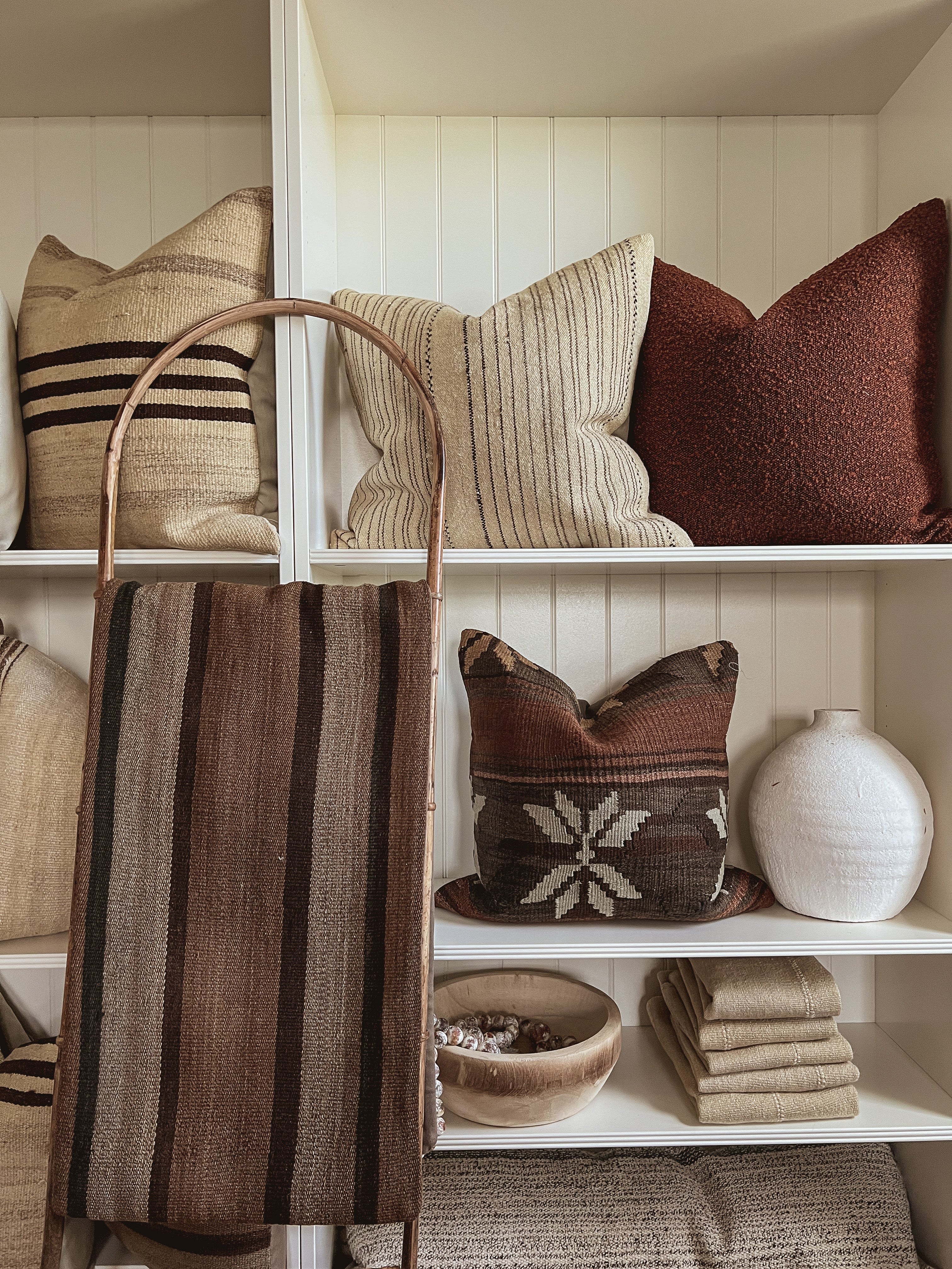 Boucle Pillow: Auburn Classics Twenty Third by Deanne