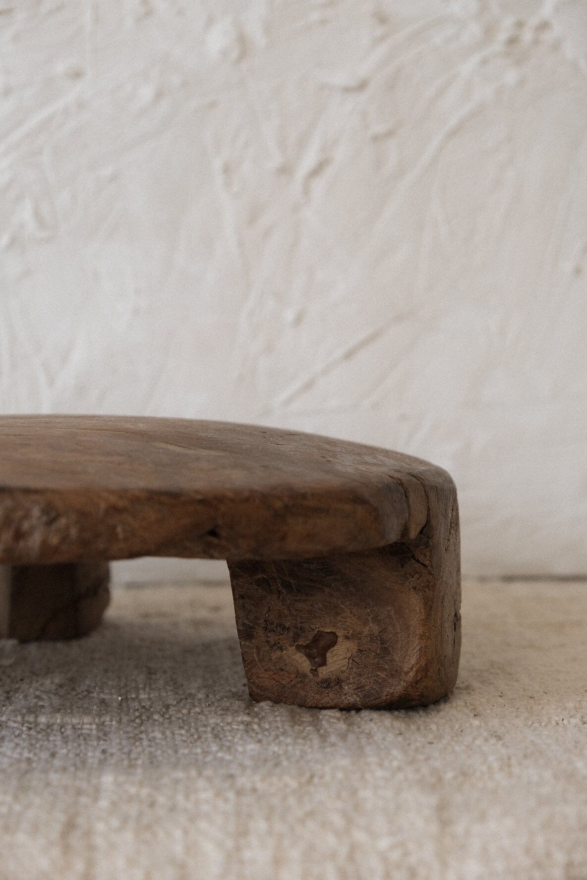 Vintage Chapati Board Vase Twenty Third by Deanne