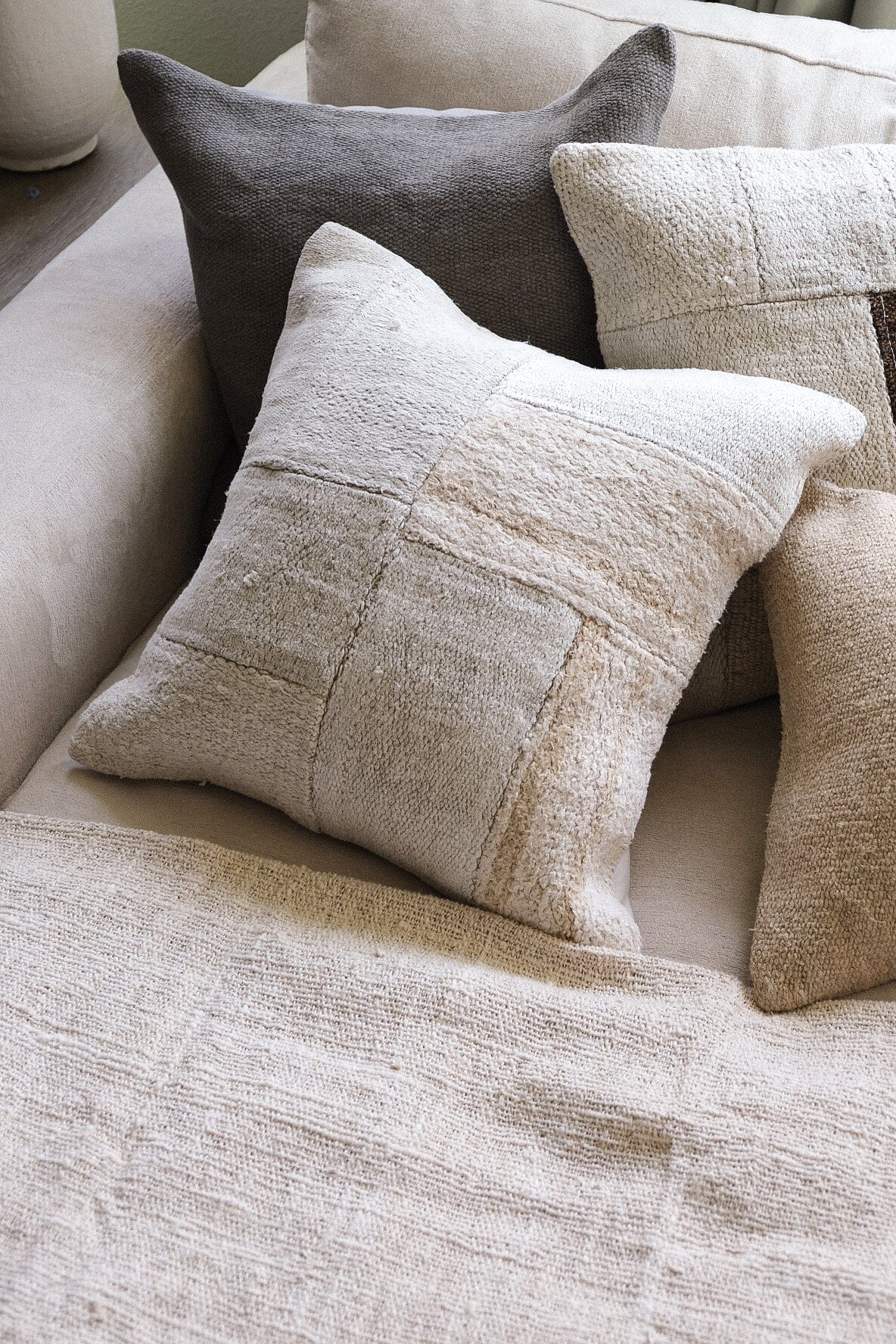 Naz Patchwork Pillow 16" No.1 Kilim Pillow Twenty Third by Deanne