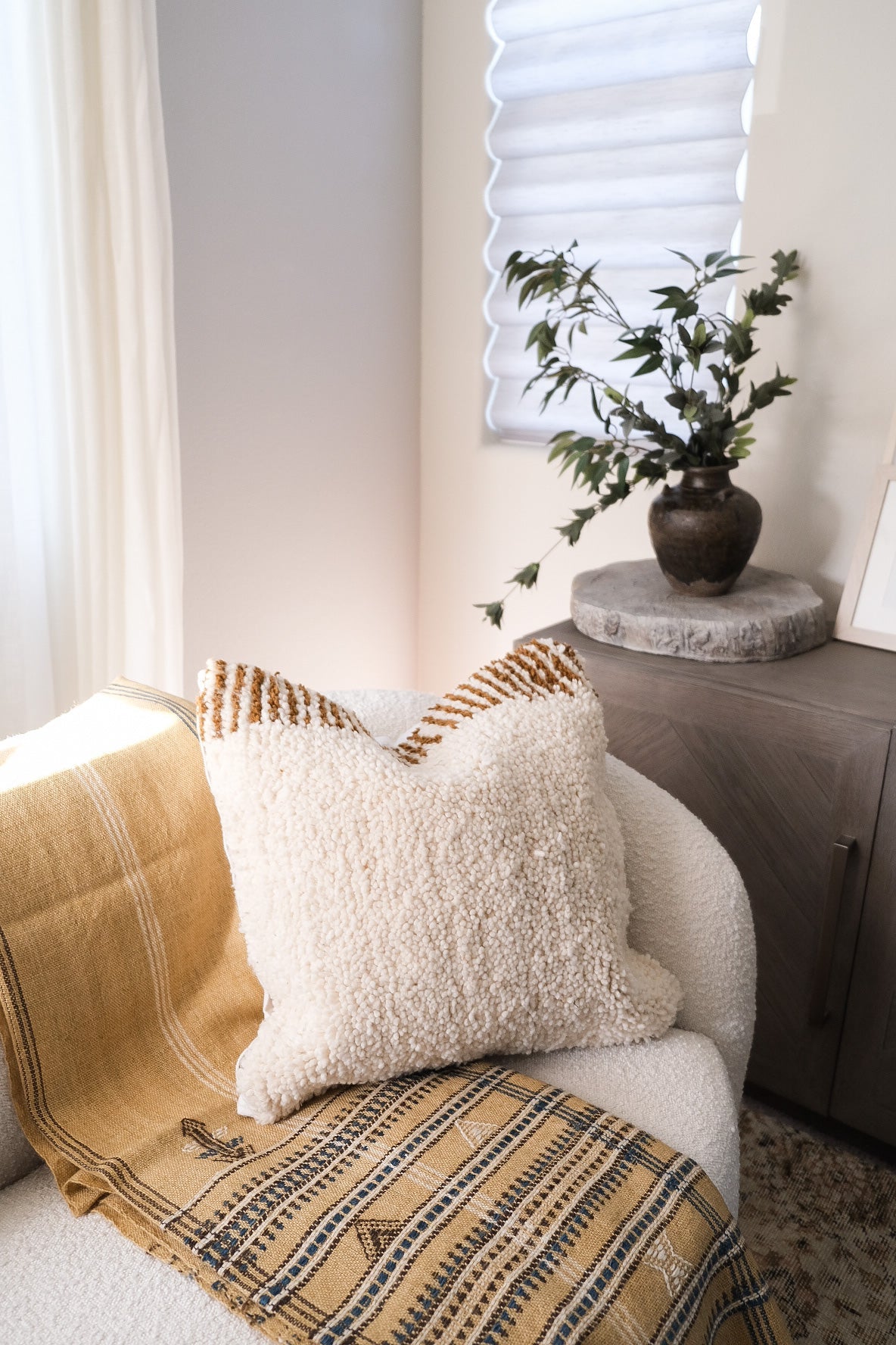 Neena Indian Wool Throw Throws Twenty Third by Deanne