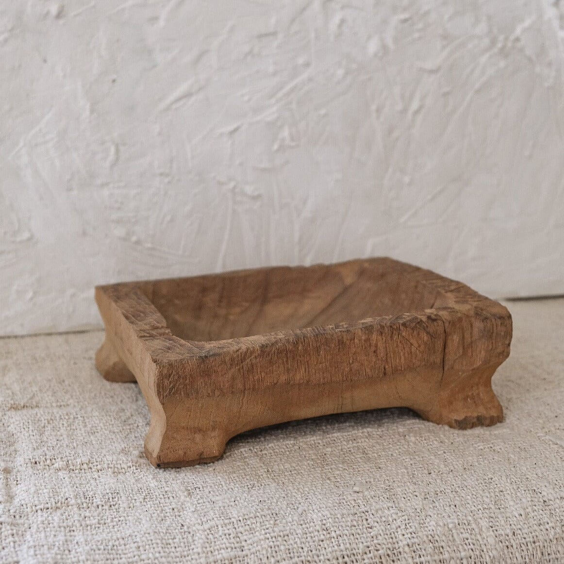 Betel Solid Teak Tray No°2 Vase Twenty Third by Deanne