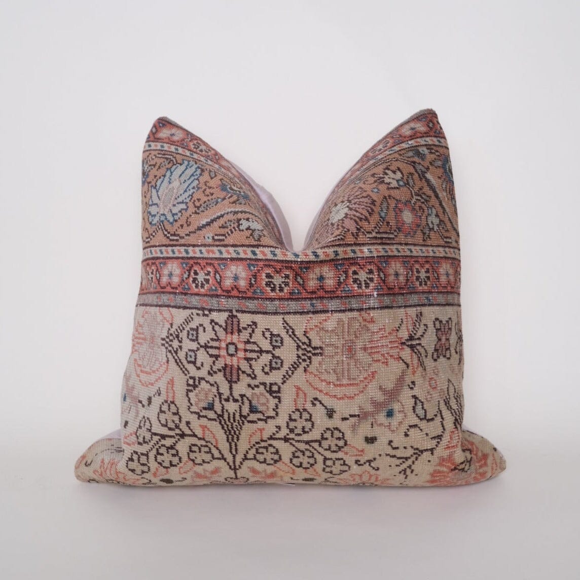 Yaz Turkish Vintage Rug Pillow No. 1 Turkish Vintage Rug Twenty Third by Deanne