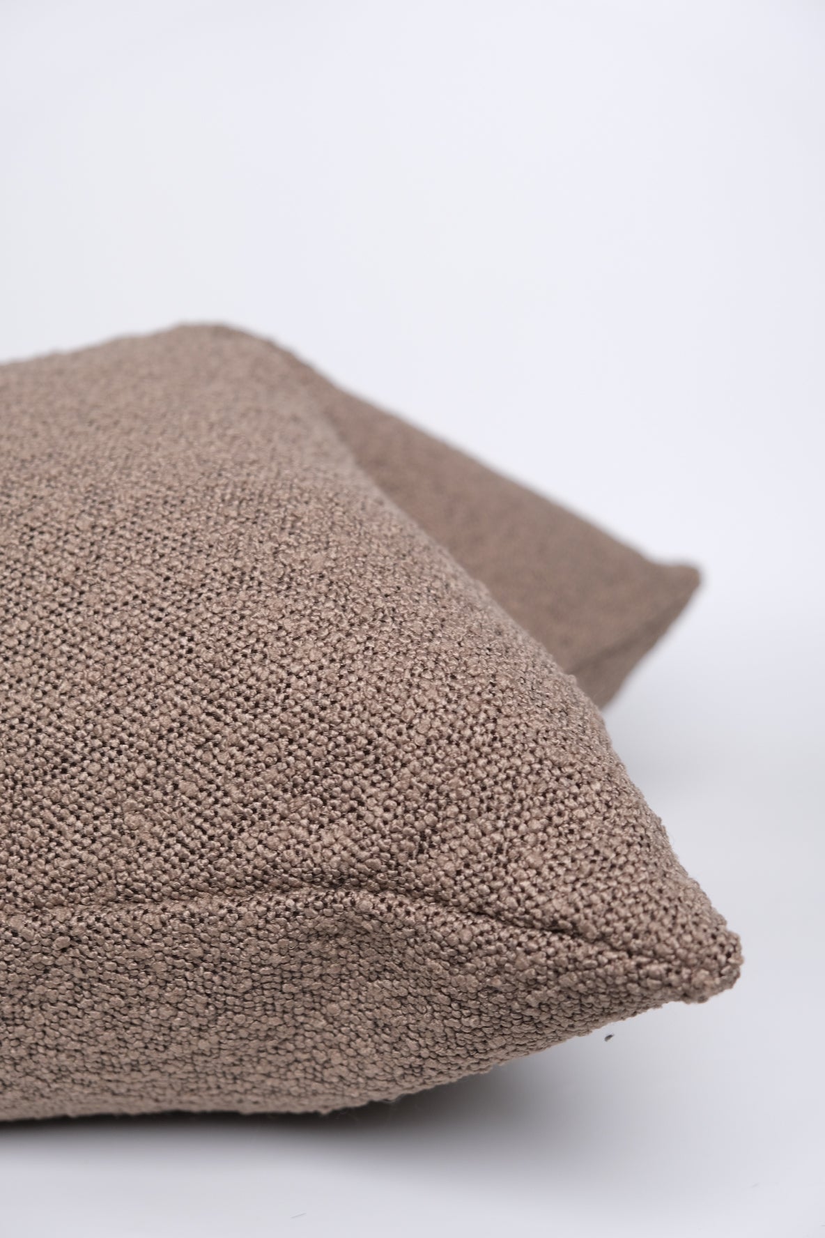 Boucle Pillow: Mud Classics Twenty Third by Deanne