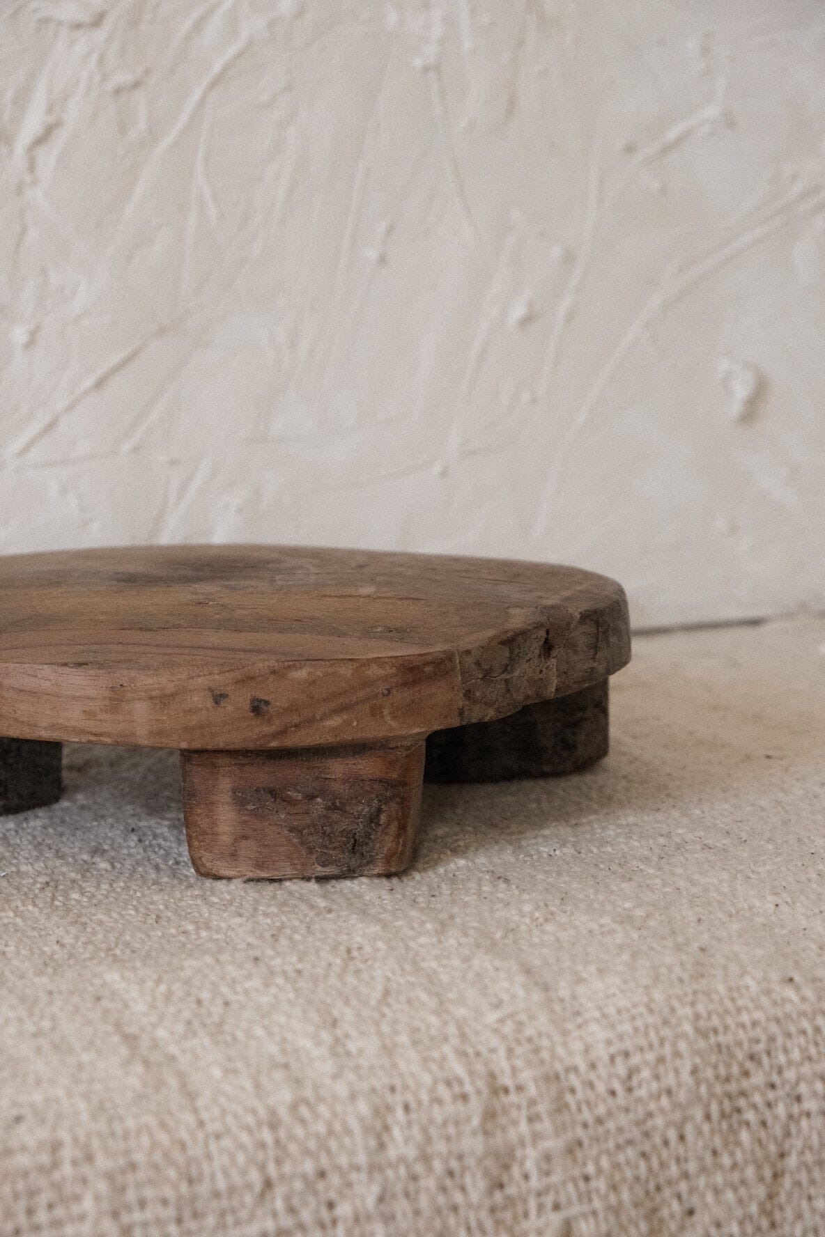 Vintage Chapati Board Vase Twenty Third by Deanne