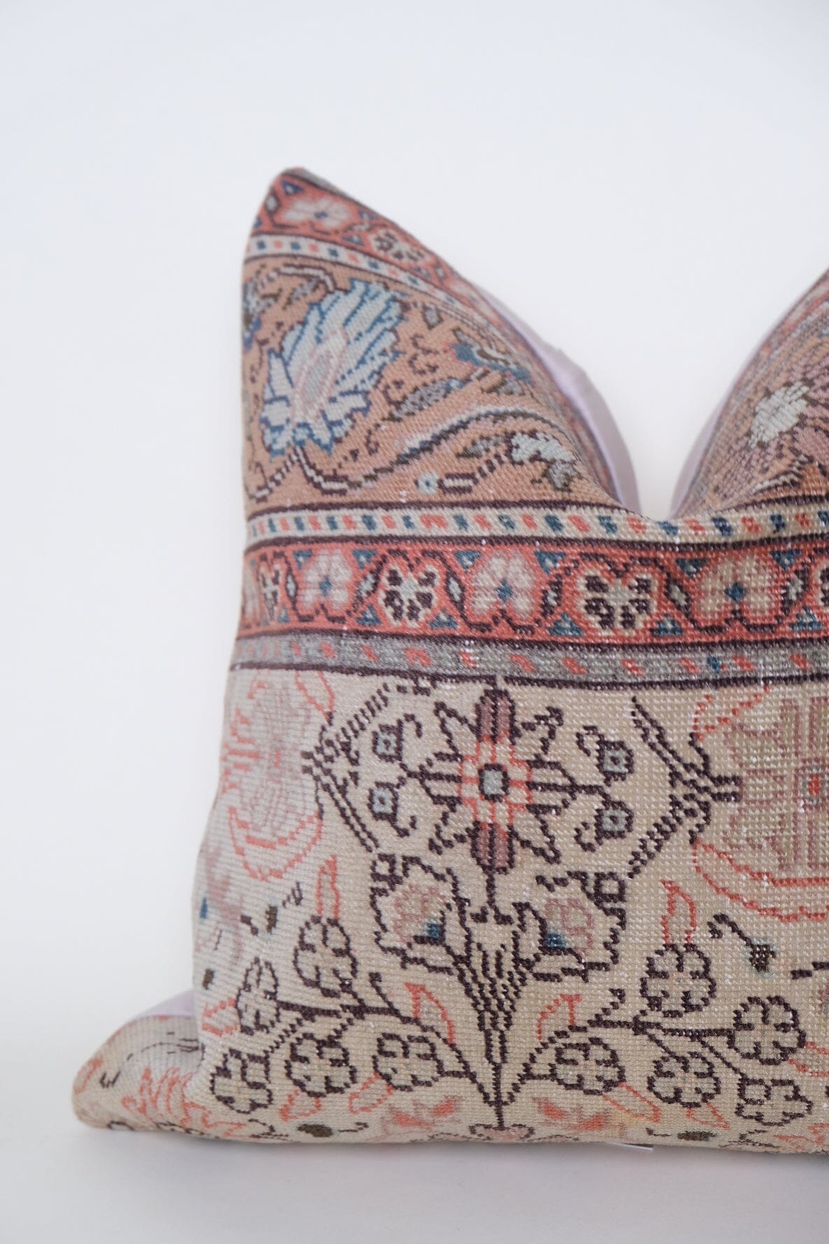 Yaz Turkish Vintage Rug Pillow No. 1 Turkish Vintage Rug Twenty Third by Deanne