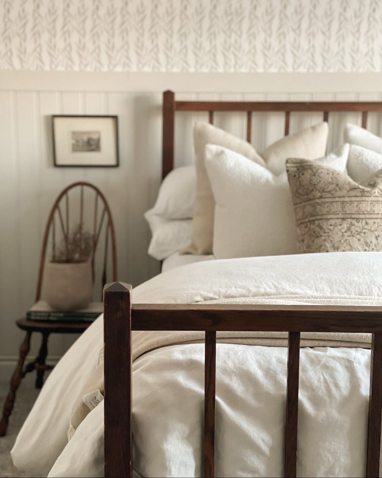 Boucle Pillow: Bone Classics Twenty Third by Deanne