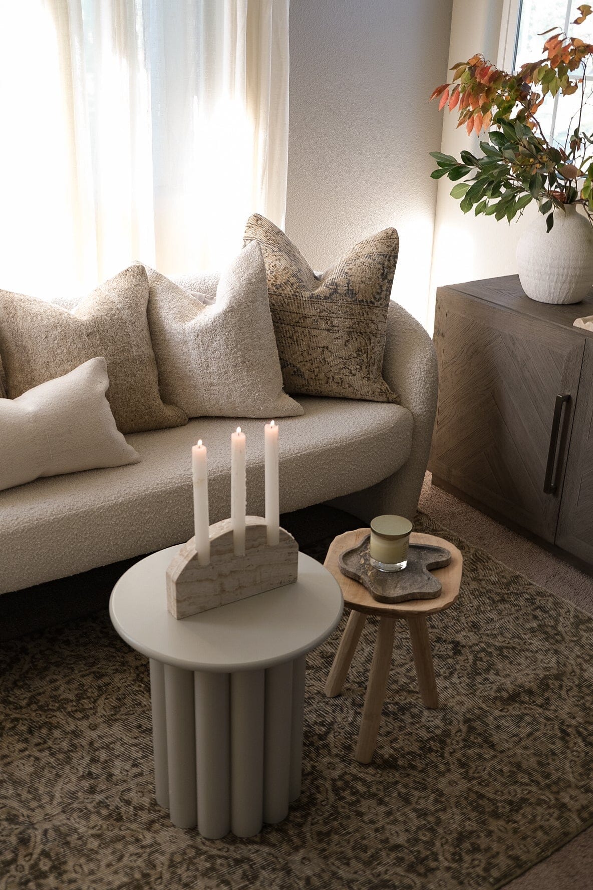 Wave Travertine Tray Stone Tray Twenty Third by Deanne