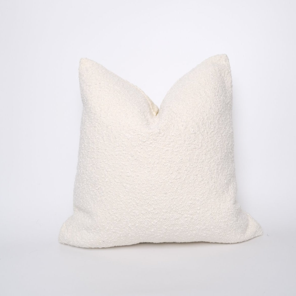 Boucle Pillow: Bone Classics Twenty Third by Deanne