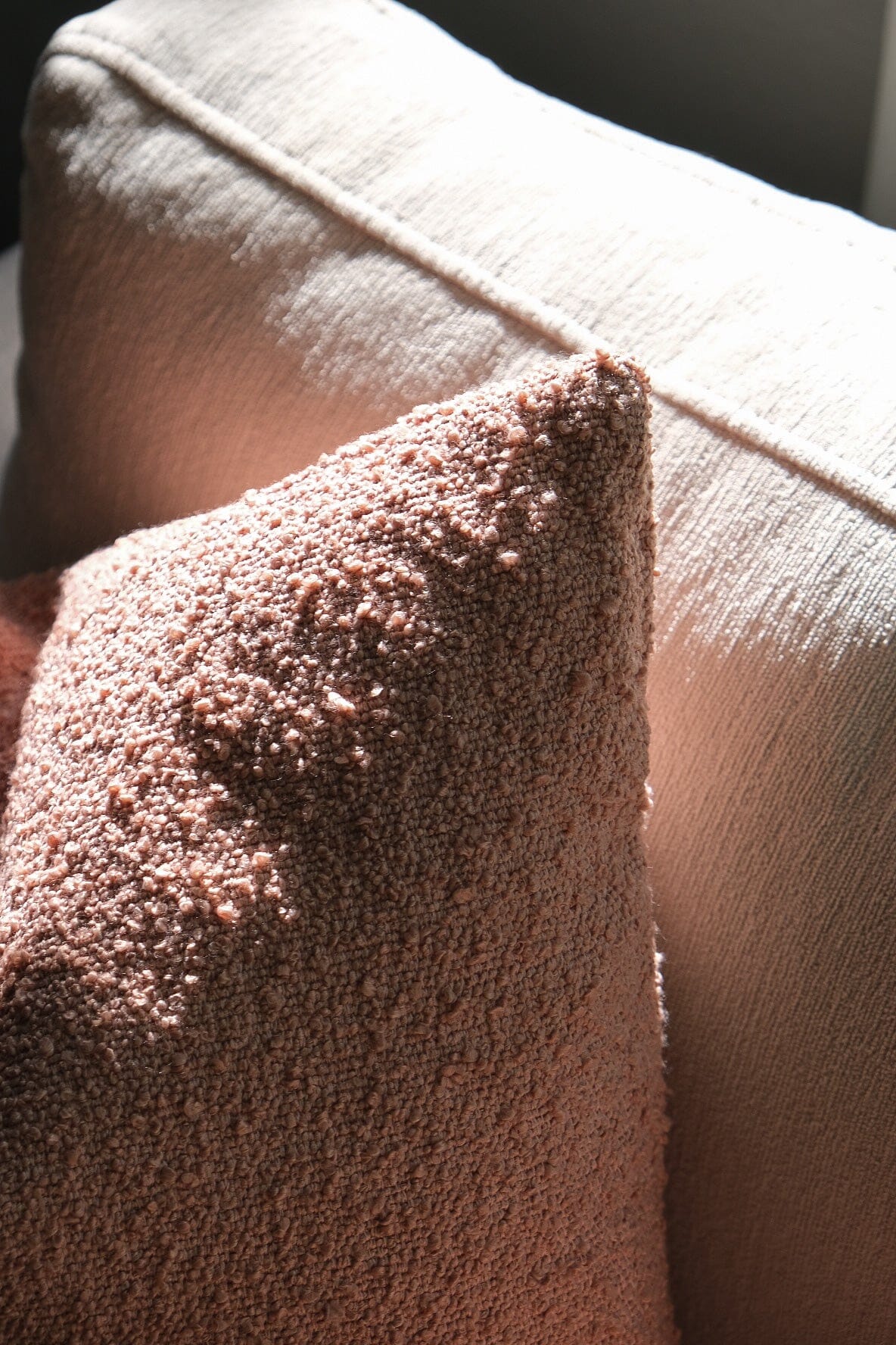 Boucle Pillow: Rose Classics Twenty Third by Deanne