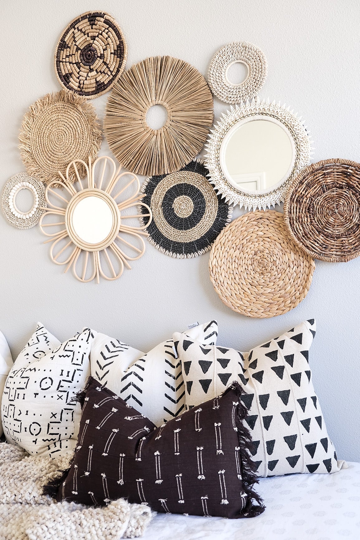 Cairo Mudcloth Pillow Classics Twenty Third by Deanne