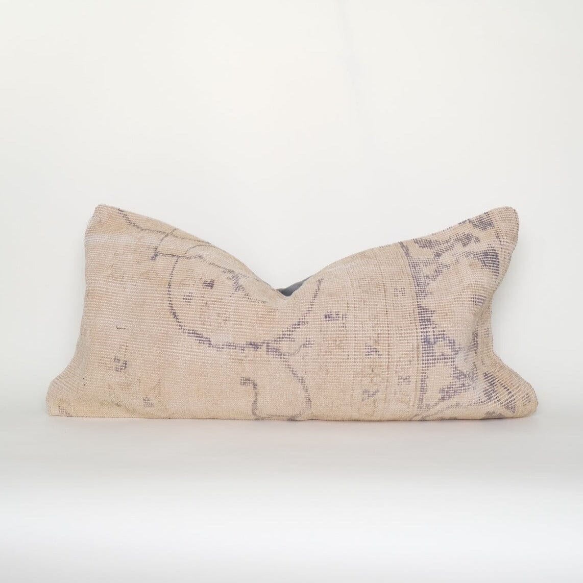 Kendaya Turkish Vintage Rug Lumbar Turkish Vintage Rug Twenty Third by Deanne 16 x 32 III