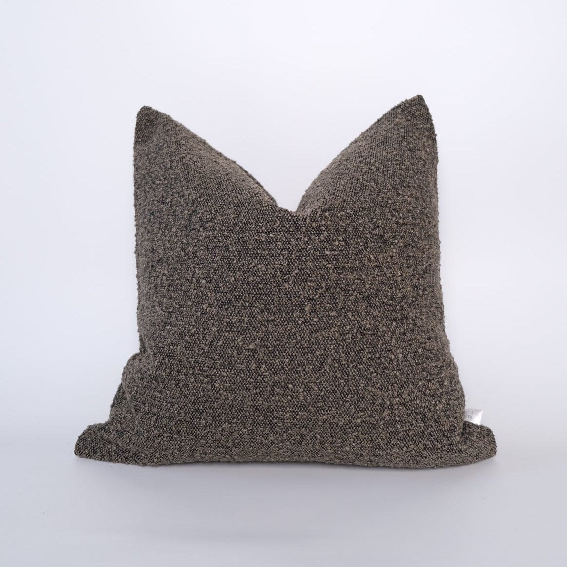 Boucle Pillow: Smoke Classics Twenty Third by Deanne