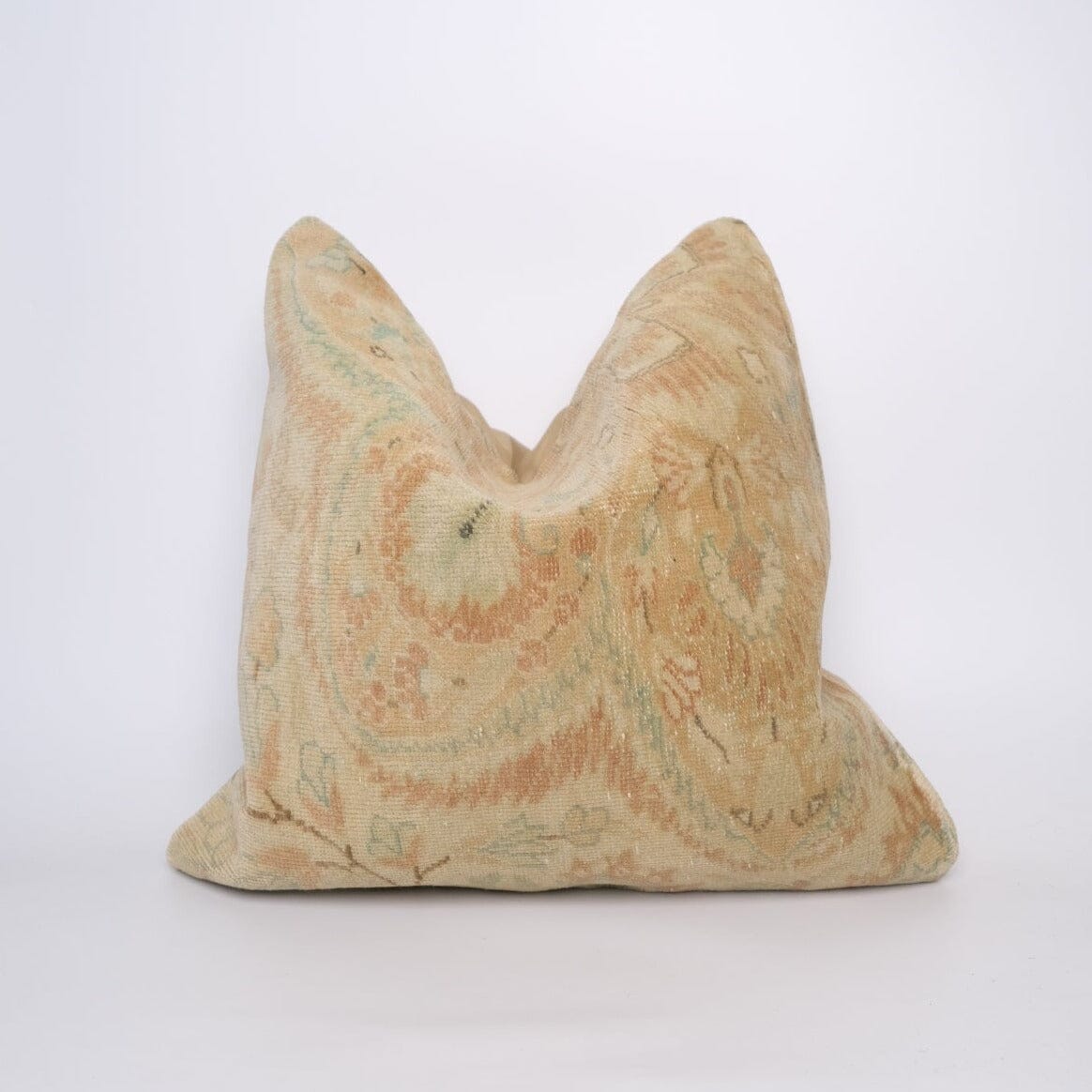 Farah Turkish Vintage Rug Pillow Turkish Vintage Rug Twenty Third by Deanne 20 x 20 I