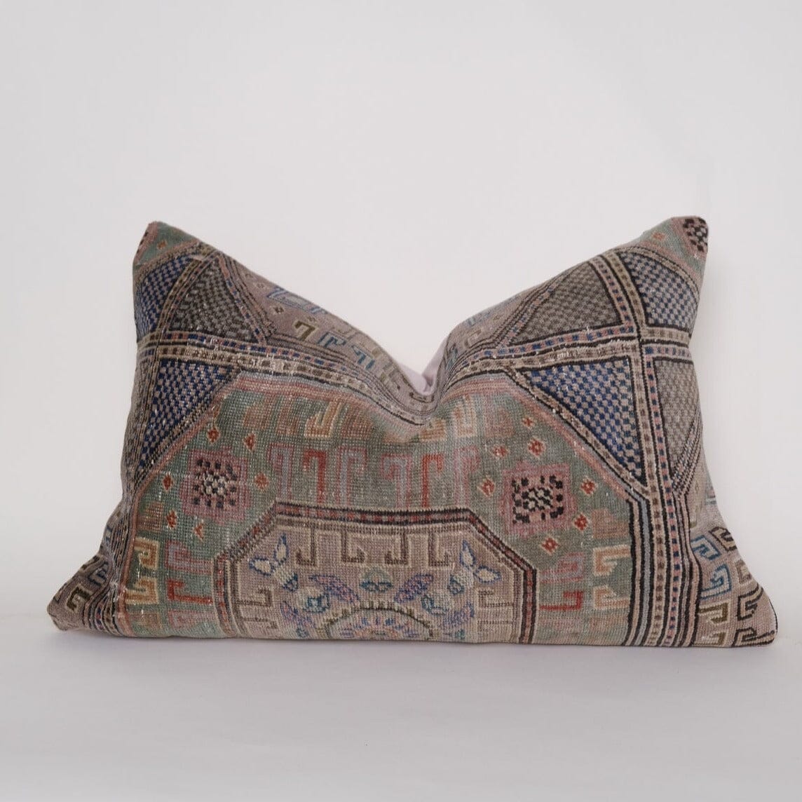 Timur Turkish Vintage Rug Lumbar No. 1 Turkish Vintage Rug Twenty Third by Deanne 16 X 24 III