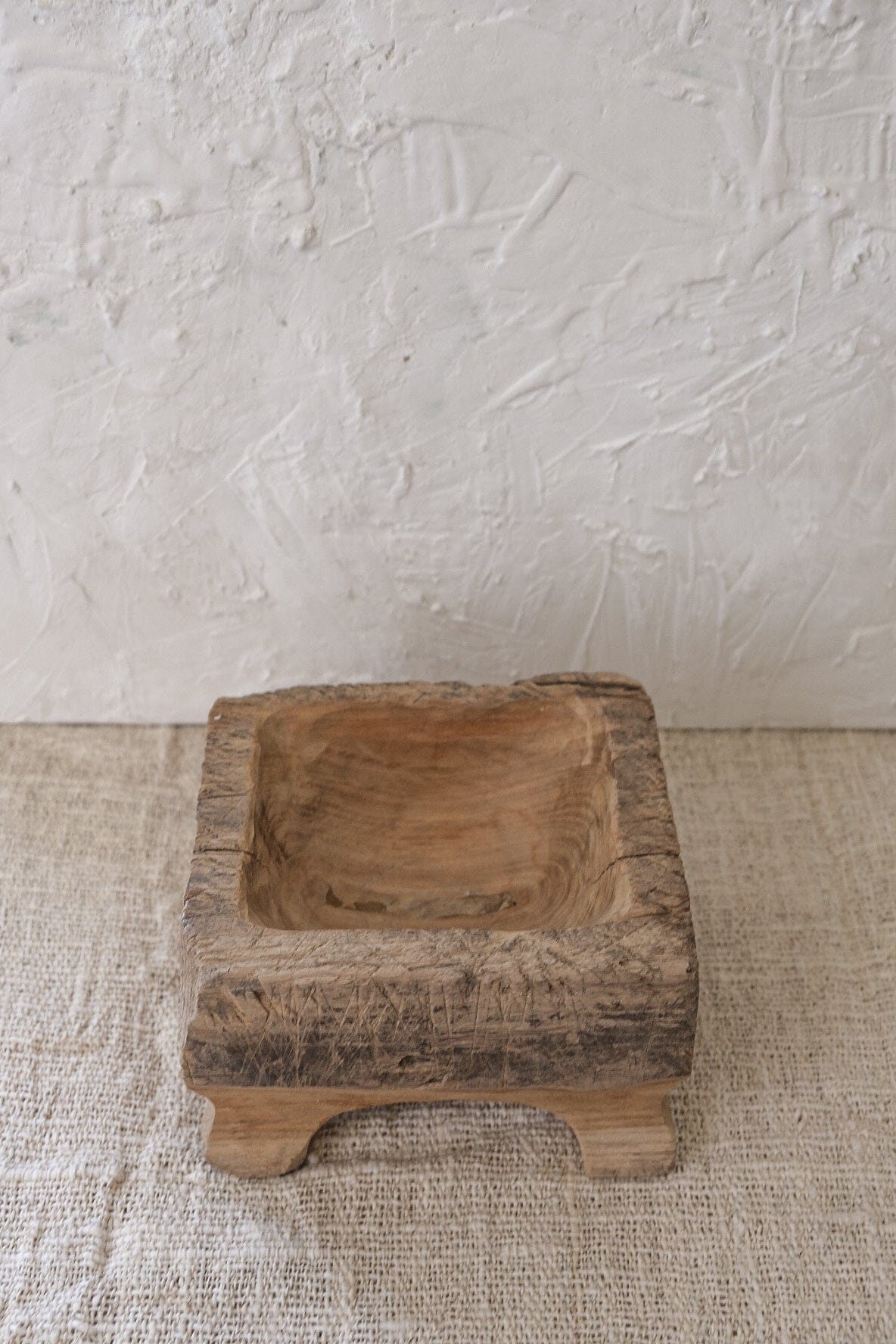 Betel Solid Teak Tray No°1 Vase Twenty Third by Deanne