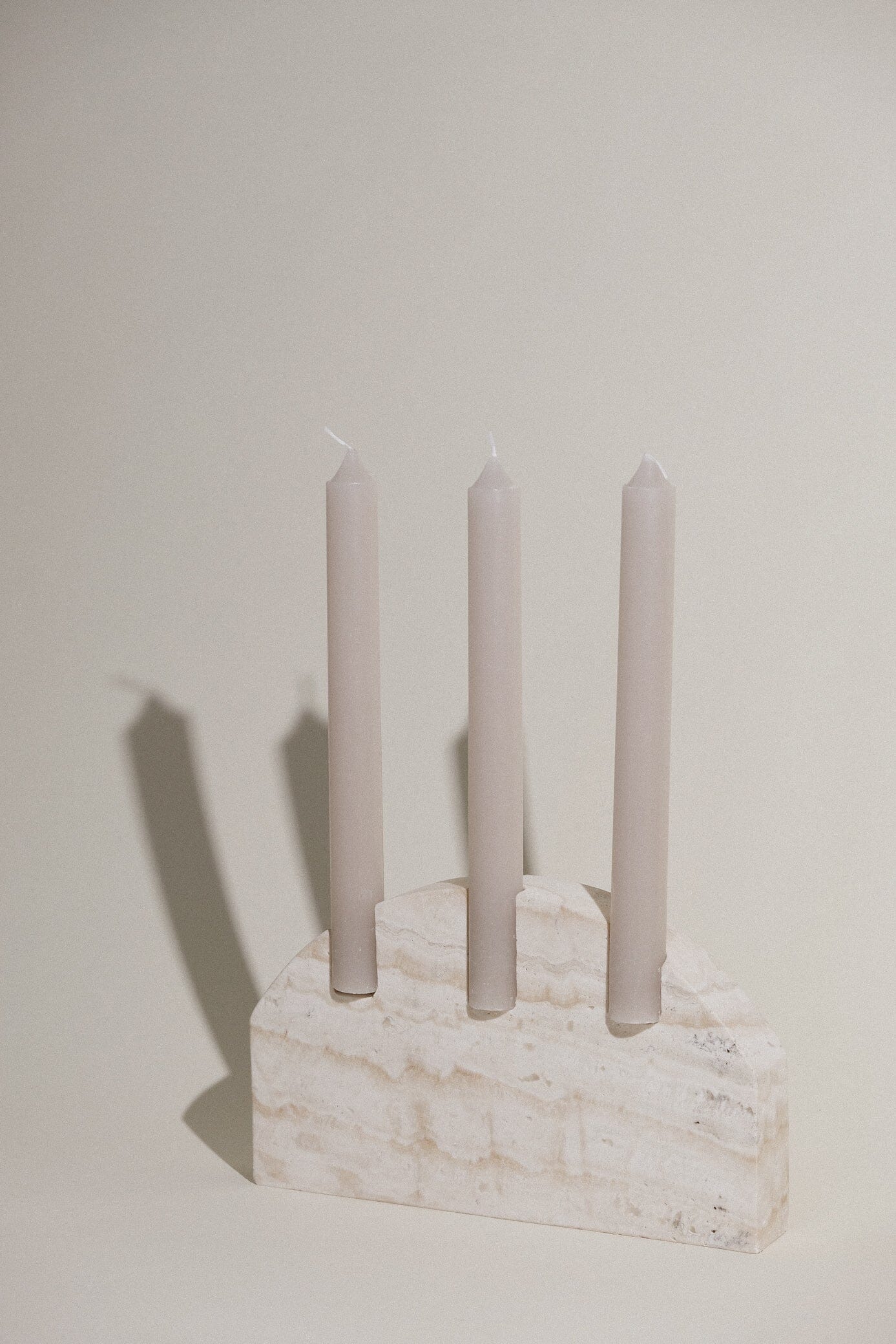 Arc Candle Holder Stone Candle Holder Twenty Third by Deanne