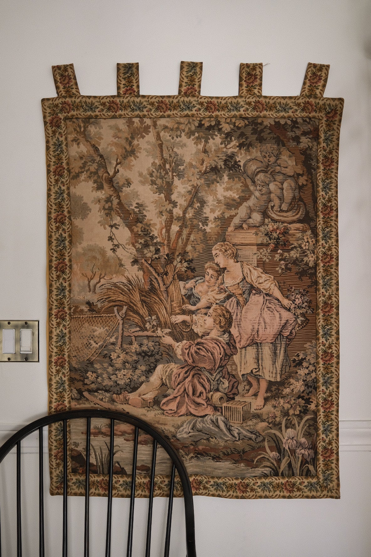 Rustic Harvest Wall Tapestry