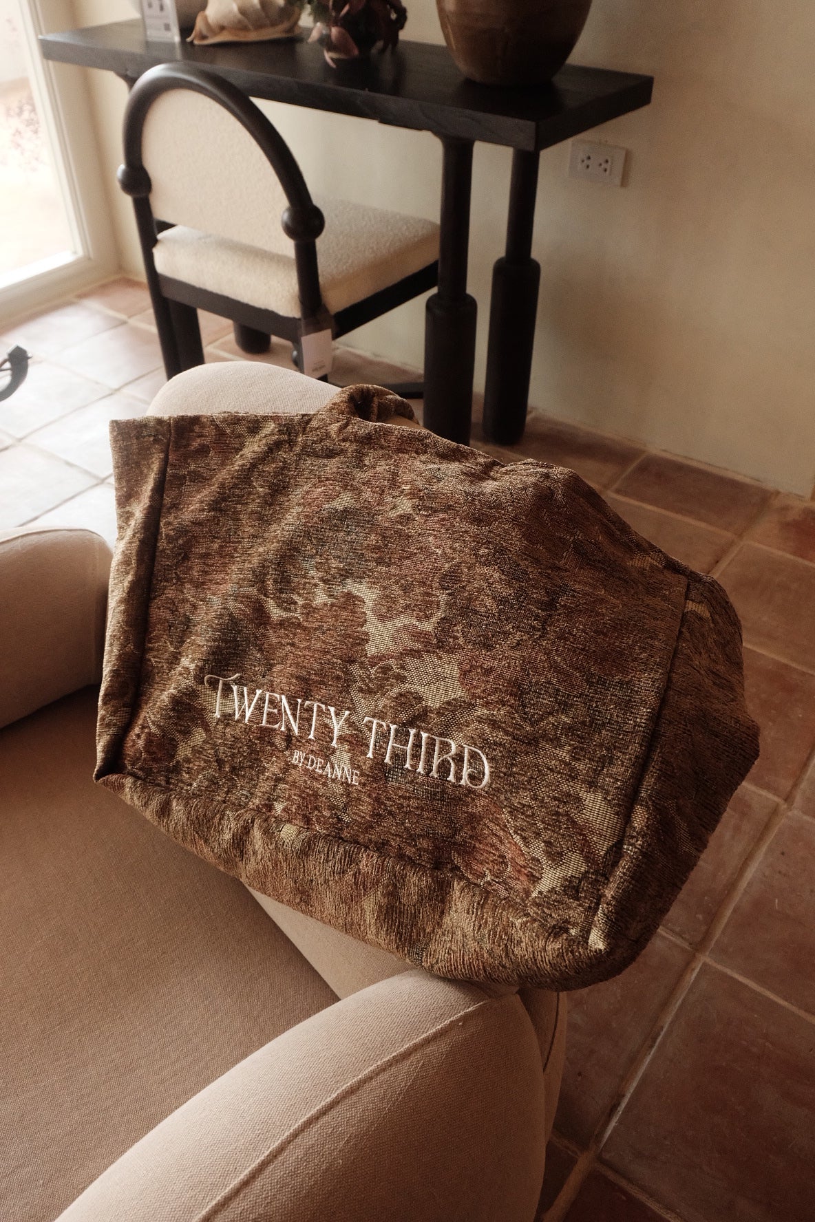 Sylvie Tapestry Tote Bag