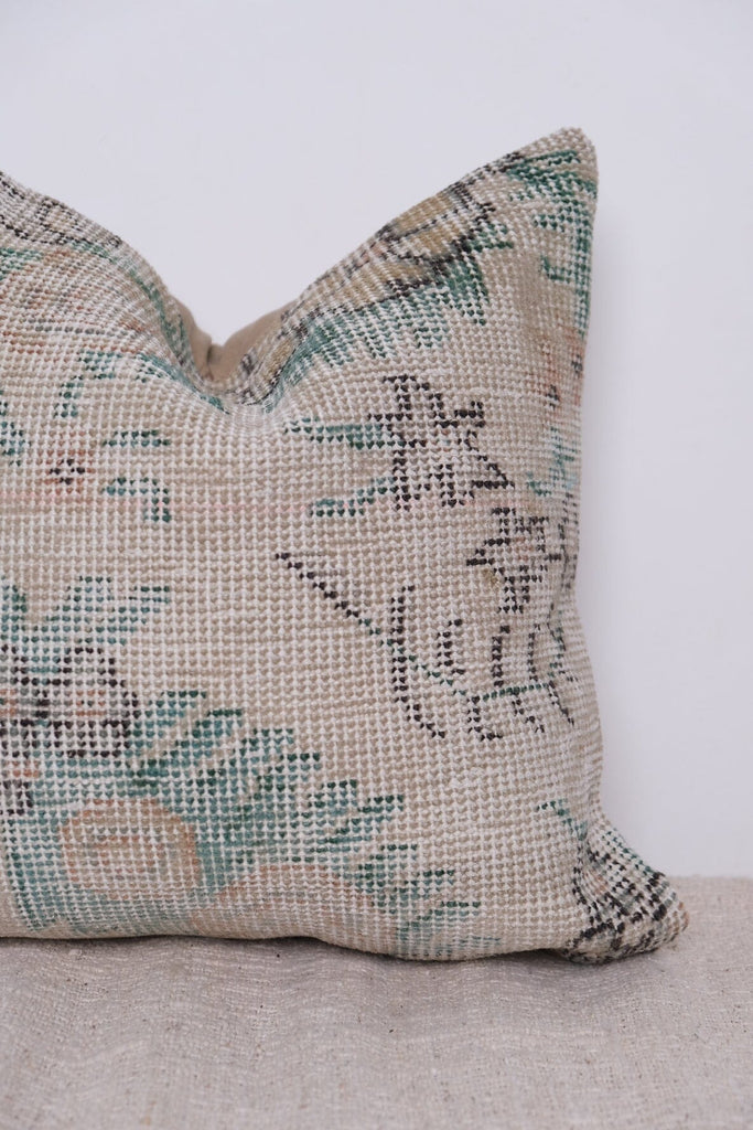 Ahu Turkish Vintage Rug Pillow Kilim Pillow Twenty Third by Deanne 