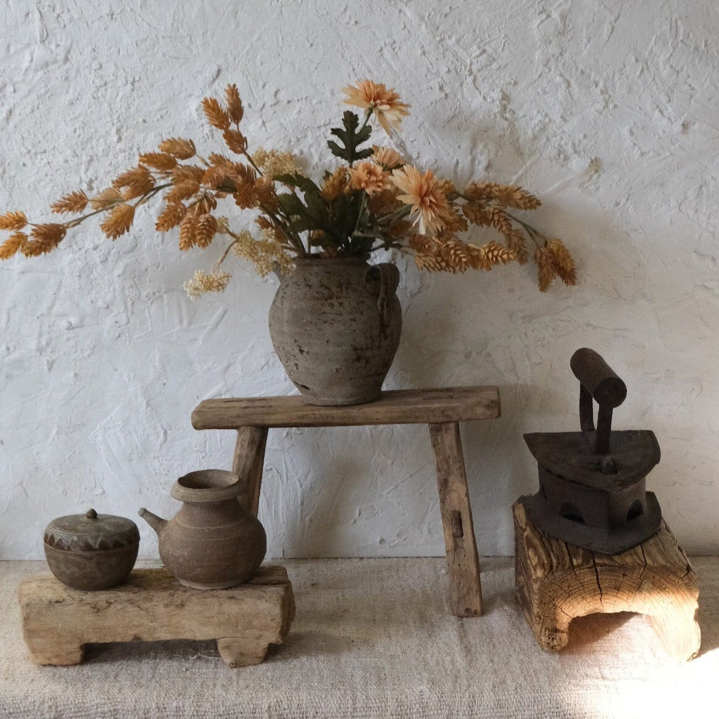 Antique 1800'S Iron Vase Twenty Third by Deanne 