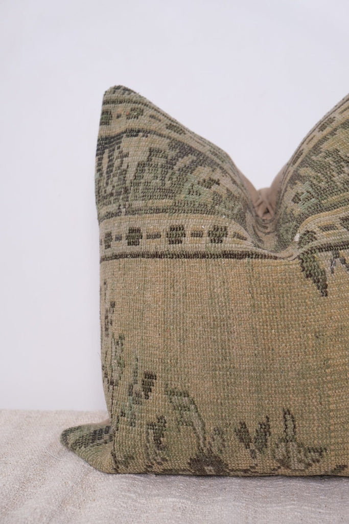 Gracie Turkish Vintage Rug Pillow No.2 Kilim Pillow Twenty Third by Deanne 