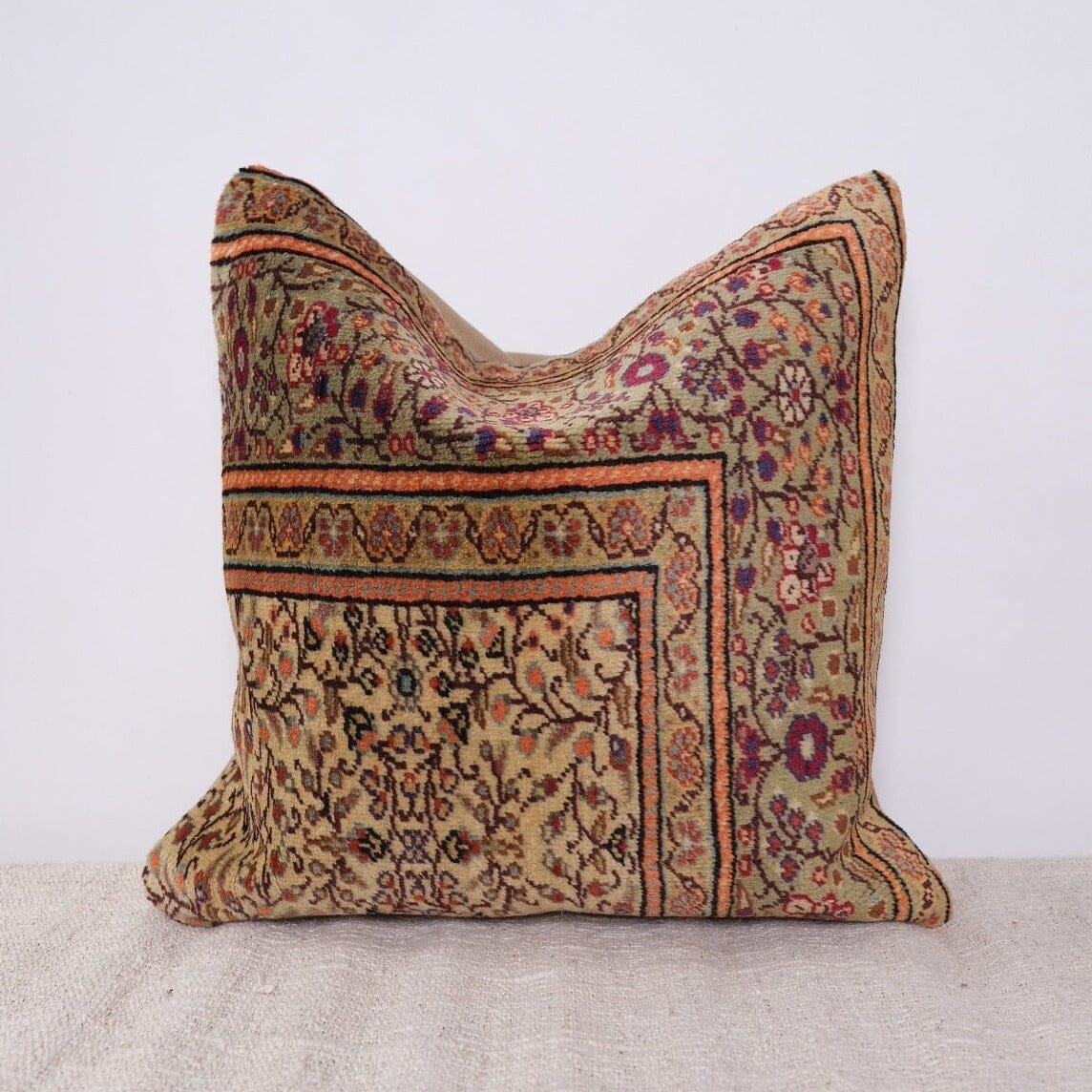 Norma Turkish Vintage Rug Pillow Turkish Pillow Twenty Third by Deanne 20 x 20 III 