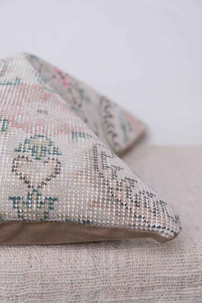 Asel Turkish Vintage Lumbar Kilim Lumbar Twenty Third by Deanne 