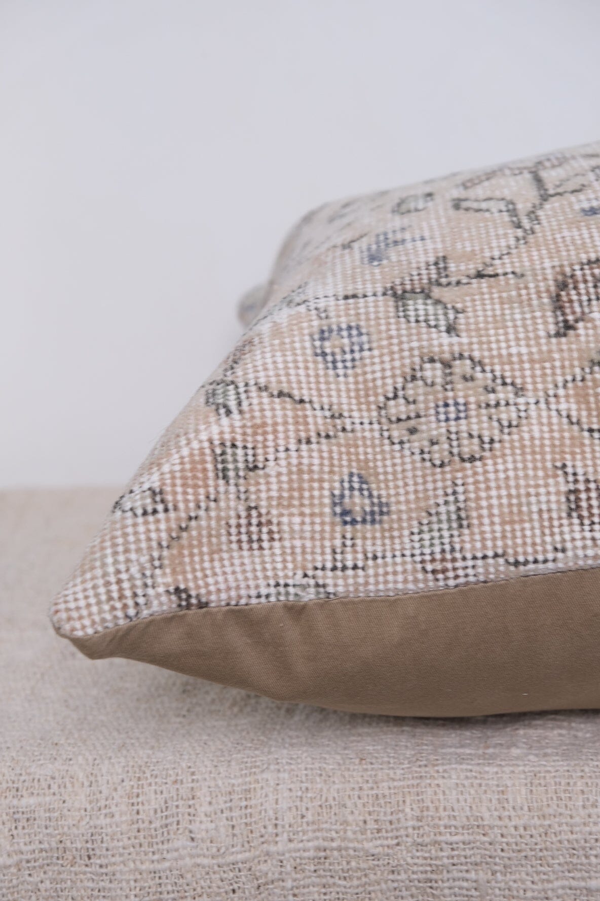 Sara Turkish Vintage Rug Pillow No.2 Kilim Pillow Twenty Third by Deanne 