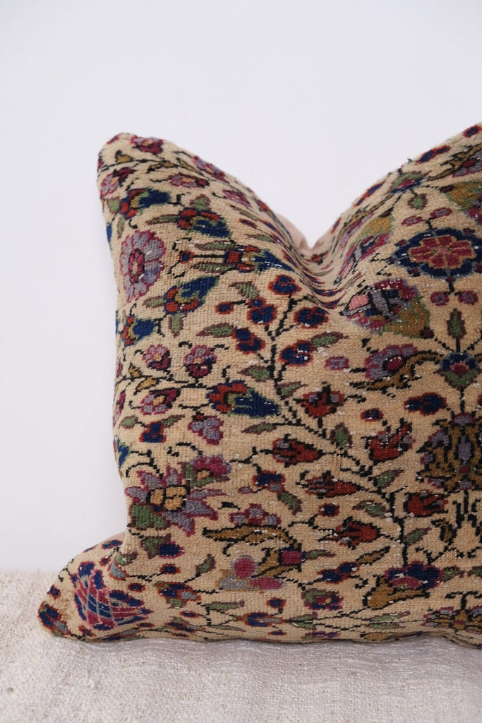 Ester Turkish Vintage Rug Pillow Kilim Pillow Twenty Third by Deanne 