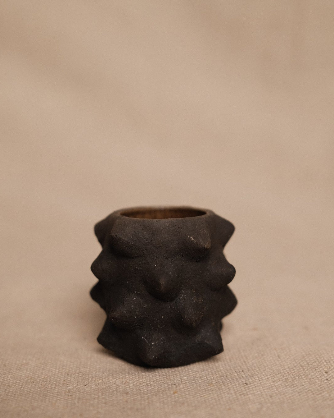 Oaxacan Spiked Mini Vessel