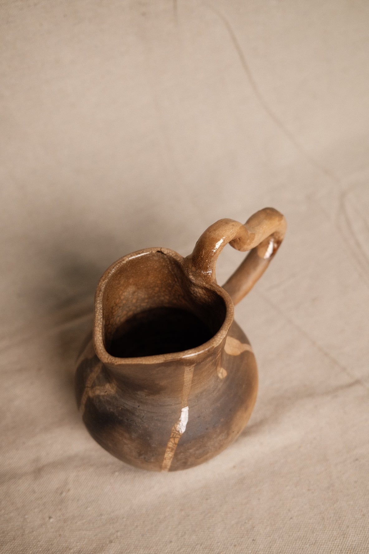 Barro Negro Heart Jug