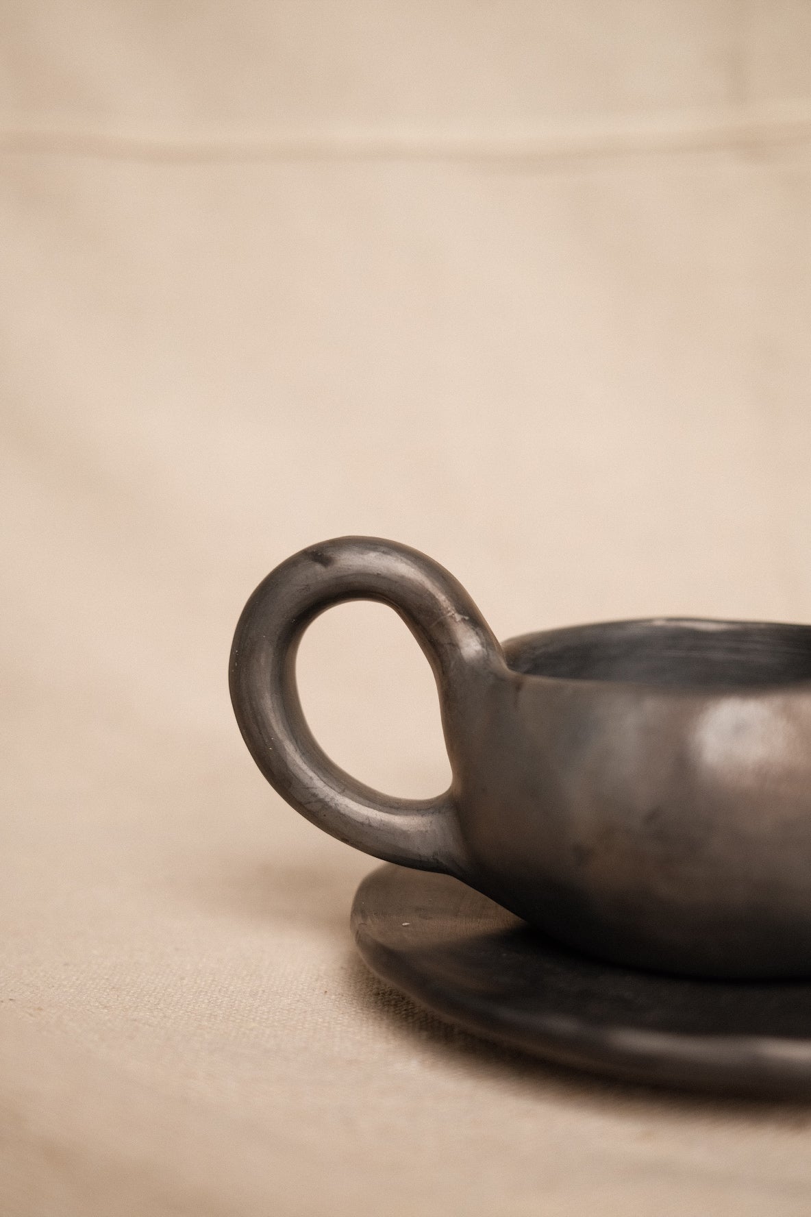 Borro Negro Cup and Saucer