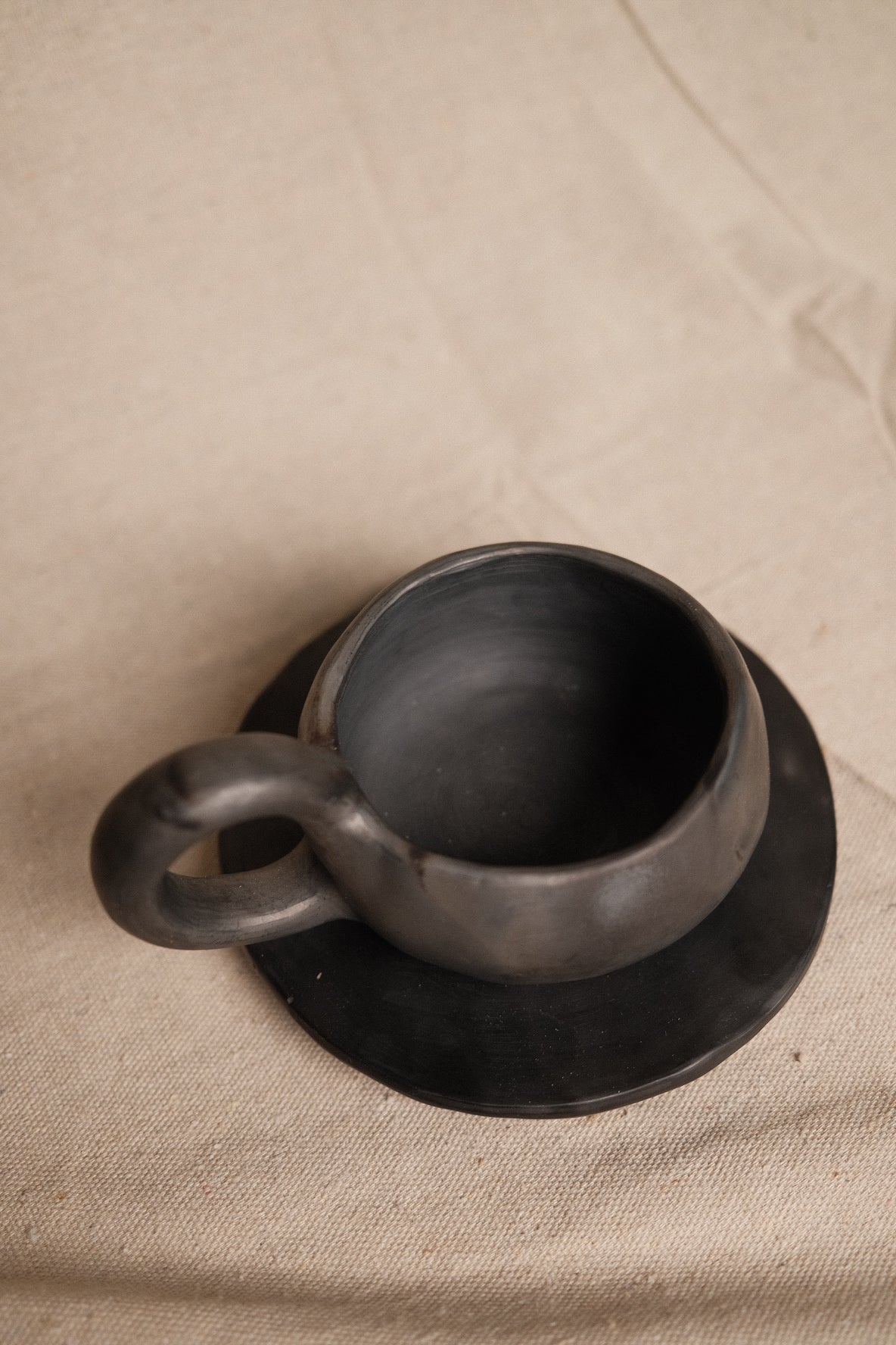 Borro Negro Cup and Saucer