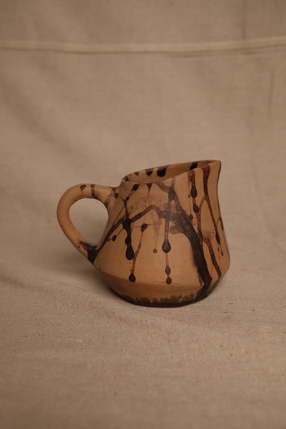 Oaxaca Splatter Ceramic Jug