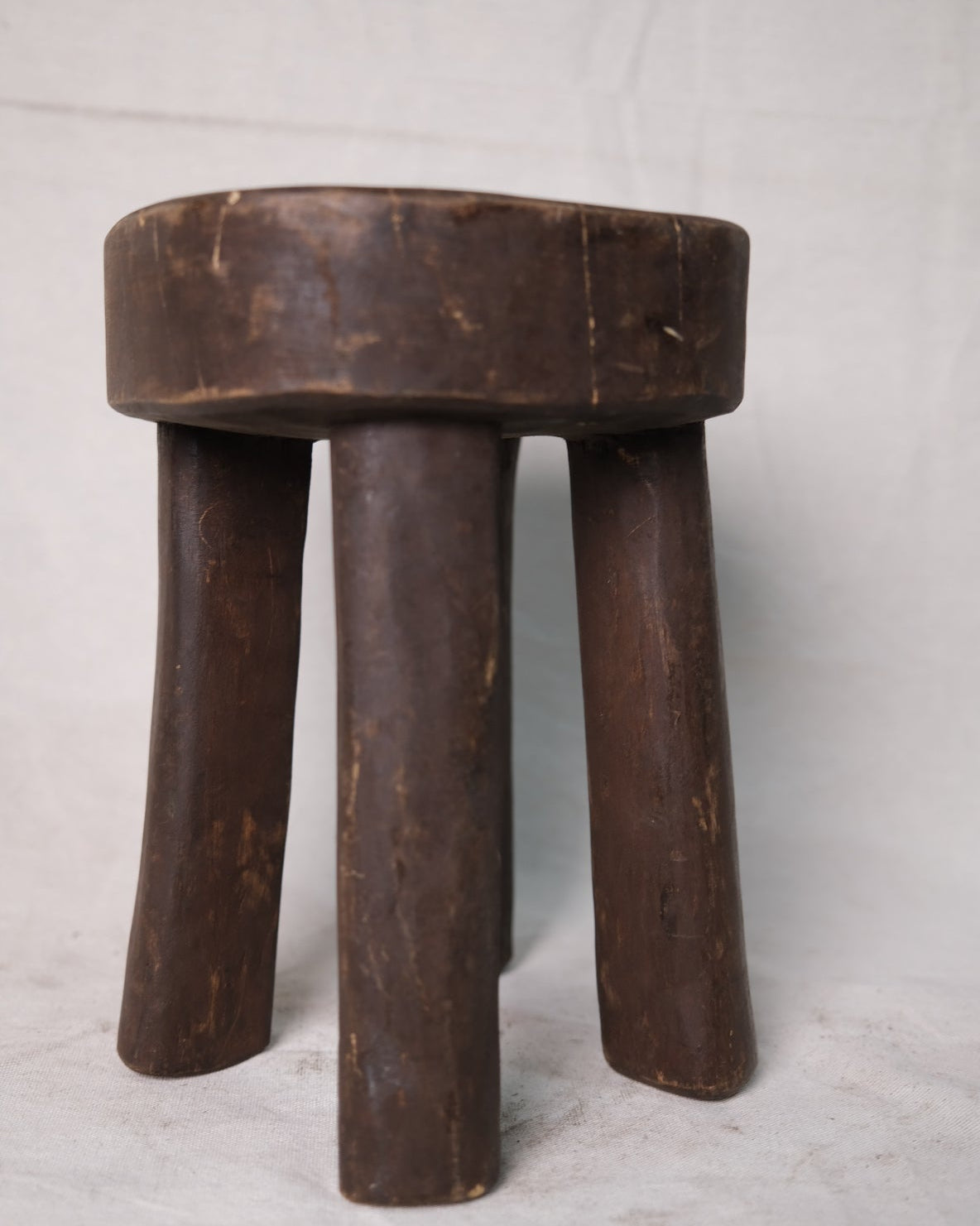 (II) Round Senufo Stool