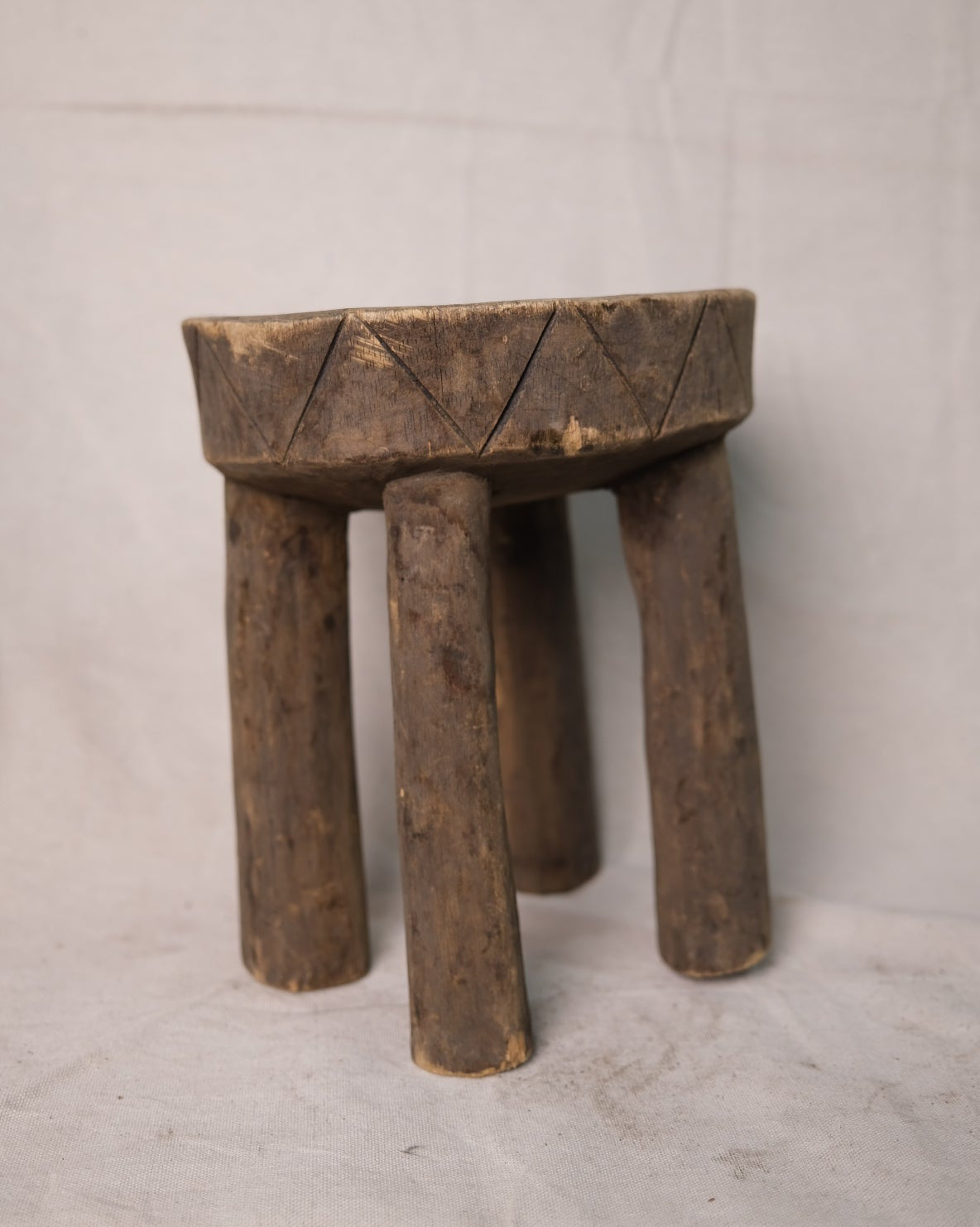 (I) Round Senufo Stool