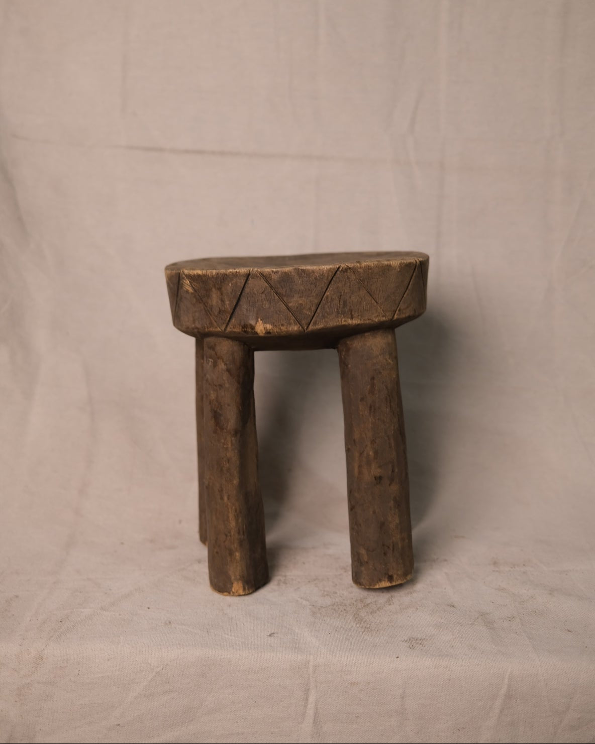 (I) Round Senufo Stool