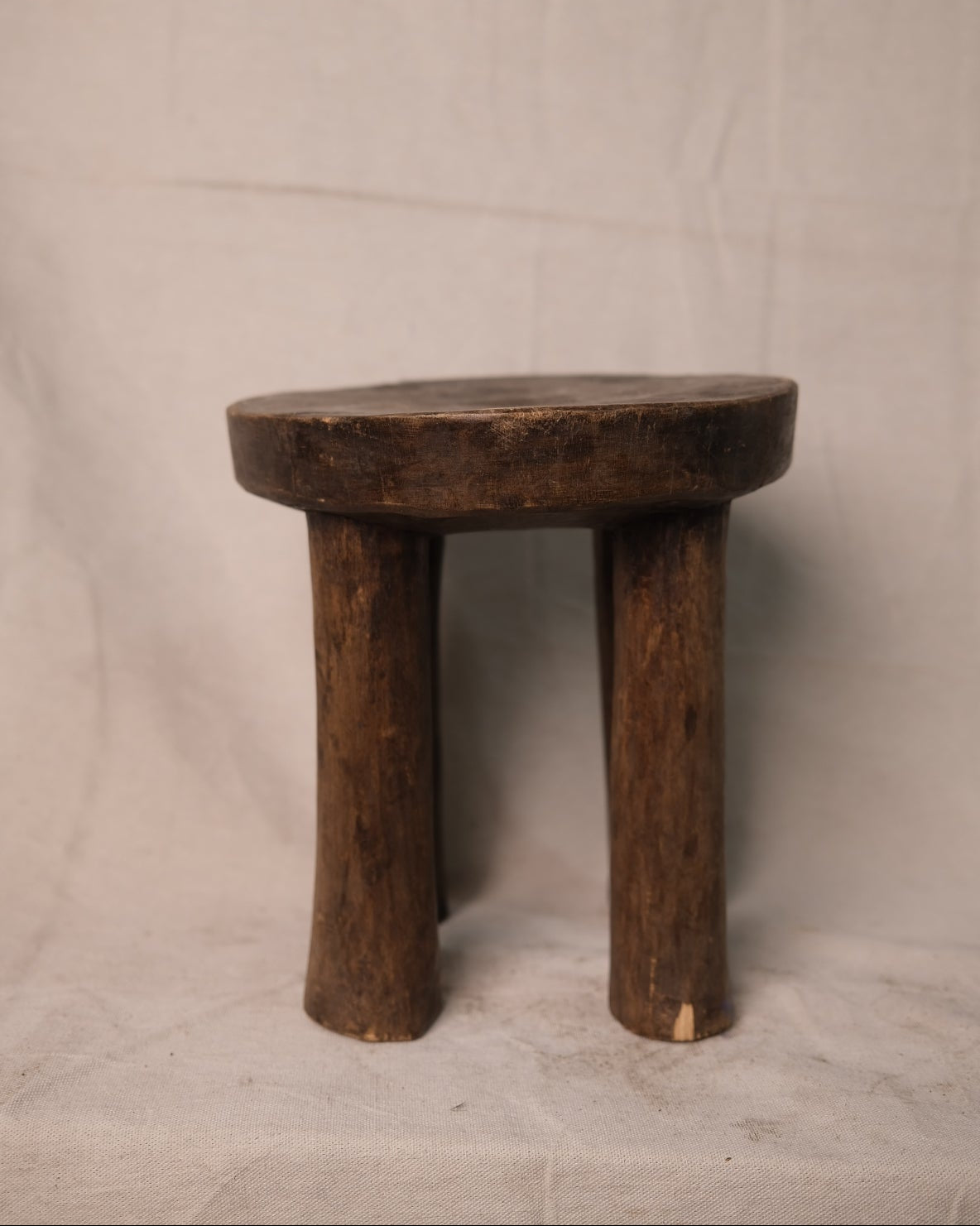 (III) Round Senufo Stool