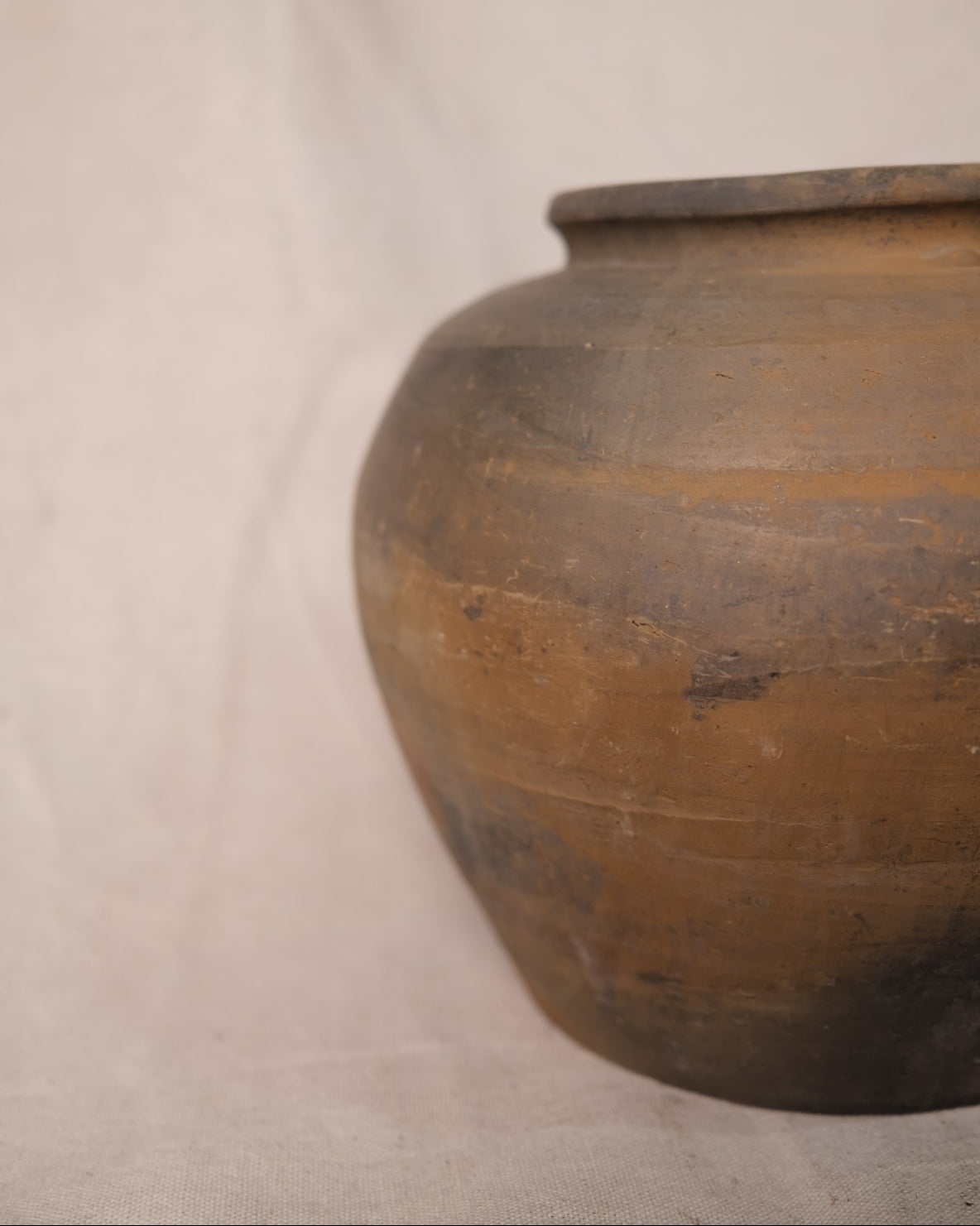 (II) Antique Chinese Earthenware Jar