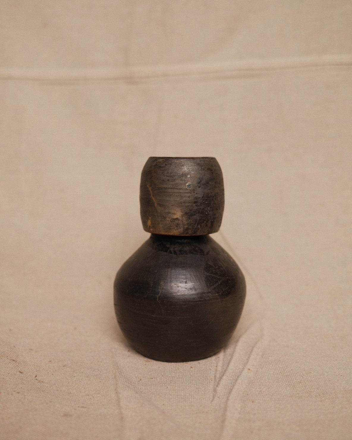 Barro Negro Pitcher + Mug Set (Short)