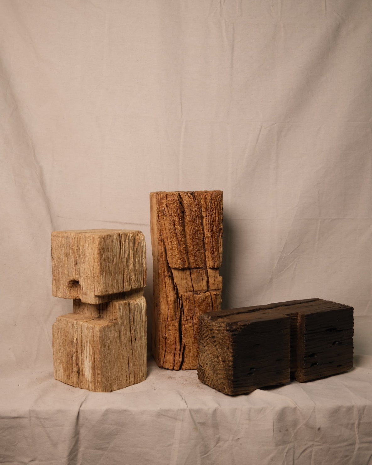 Wood Stump Stand