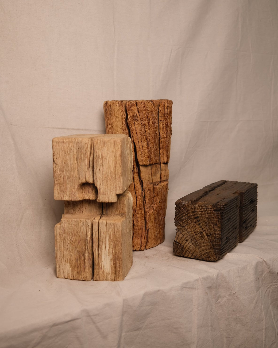 Wood Stump Stand