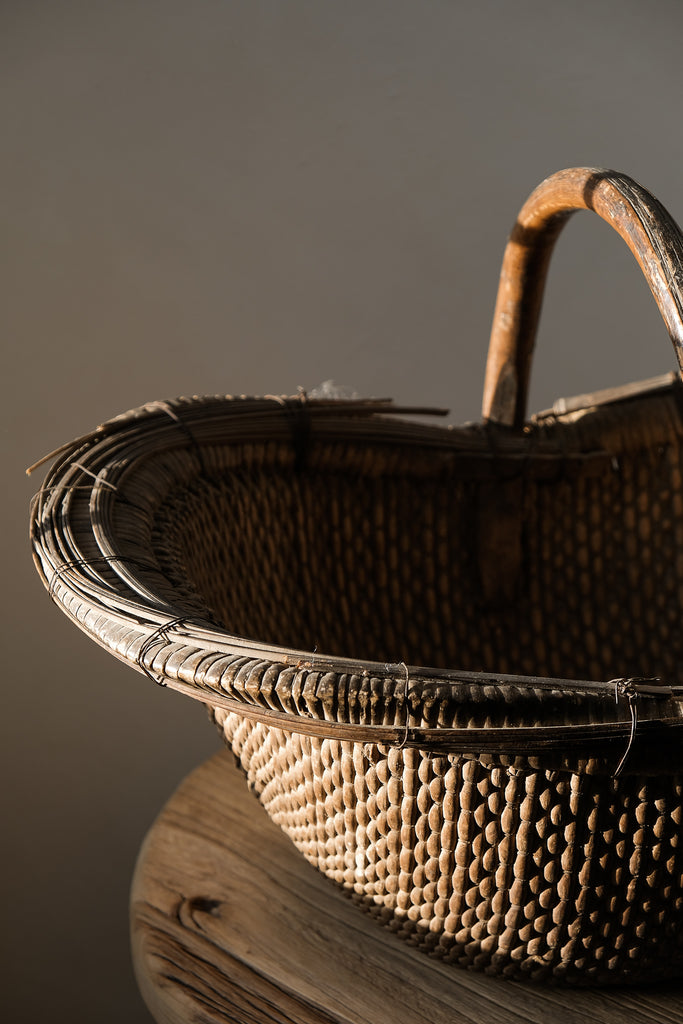 Chinese Vintage Basket - Oval